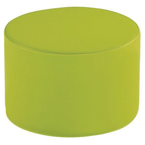 Pouf BASIC toile enduite - D38xH25 cm