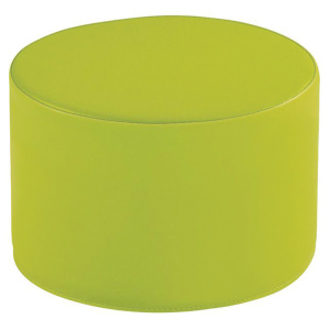 Pouf BASIC toile enduite - D38xH25 cm