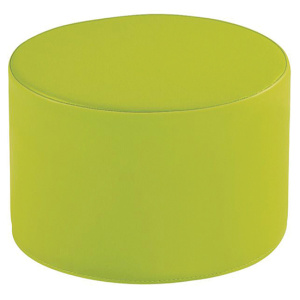 Pouf BASIC toile enduite - D38xH25 cm