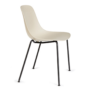 Lot de 4 chaises PURE LOOP MONO coque polypropylène piètement époxy - T6