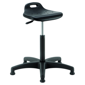 Siège SMILE PG assise et dossier polyuréthane piètement nylon-H45 à 65 cm
