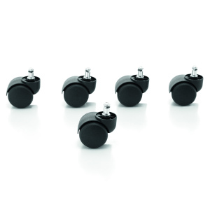 LOT DE 5 ROULETTES FREINEES POUR SIEGE SMILE PG