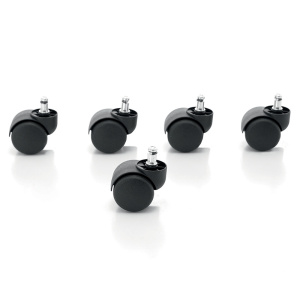 LOT DE 5 ROULETTES FREINEES POUR SIEGE SMILE PG