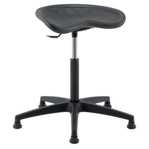 Siège TRACTOR assise et dossier polyuréthane piètement nylon - H50 à 70 cm