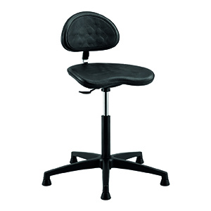 Siège TRACTOR assise et dossier polyuréthane piètement nylon - H50 à 70 cm