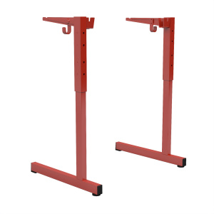 Lot de 2 piètements GANGE HR époxy - T3 à T6 -  Bleu RAL 5002