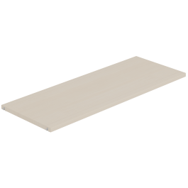 Entablement NATUR haut et bas pour rayonnage simple face L90cm