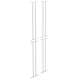 Habillage latéral NATUR double face tube époxy - H180 cm