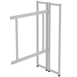 Structure suivante LINEAL double face métal L90xH160 cm
