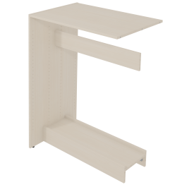 Structure suivante HARMONY double face mélaminé et époxy - L90xH121,6 cm