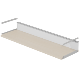 Tablette Horizontale mélaminé pour rayonnage L90 cm LINEAL/NATUR