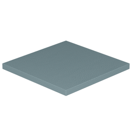 Tapis FLIPO tissu enduit - 60x60 cm