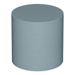 Pouf FLIPO tissu enduit - D30xH30 cm