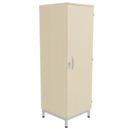 armoire METIS 1 porte ouverture à gauche 1/2 penderie 1/2 lingère - H184cm - moraillon