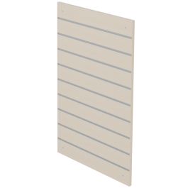 Panneau mural stratifié avec rainures - L60