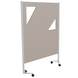 Claustra DELTAS mobile panneau stratifié compact - 120x159cm