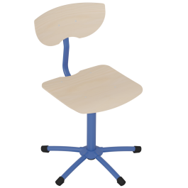 Siège SION HR par volant de serrage Blueprotech® - H42-60 cm - Stock