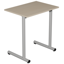 Table TAGE mélaminé chant ABS 70x50 cm - T4 à T6