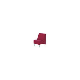 Chauffeuse ZÉPHIR tissu enduit piètement époxy - L55xP74xH80 cm - Gris alu RAL 9006