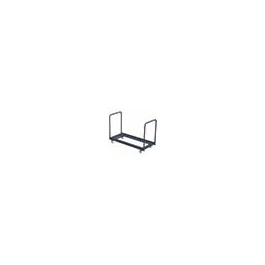 Chariot roulettes pour chaises PLICHAISE x18 ou chaises empilées - noir RAL 9005