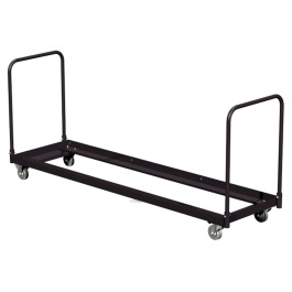 Chariot roulettes pour chaises PLICHAISE x32 ou chaises empilées - noir RAL 9005