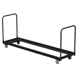 Chariot roulettes pour chaises PLICHAISE x32 ou chaises empilées - noir RAL 9005