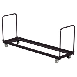 Chariot roulettes pour chaises PLICHAISE x32 ou chaises empilées - noir RAL 9005