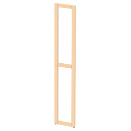 Échelle NATUR simple face bois massif - H180 cm