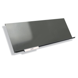 Porte titre pour chant aile d'avion et chant incliné - L15,1xH1,9cm