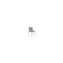 Chaise JENNY coque polypropylène piètement aluminium - T6 - Stock