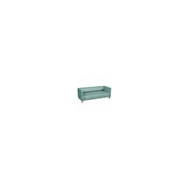 Canapé ARGO LIGHT WOOD 3 places tissu enduit piètement bois incolore - L178xP75xH68 cm