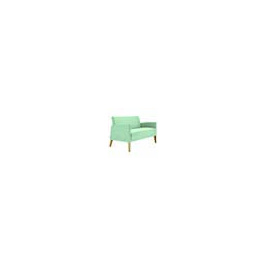Canapé CASSIS 2 places tissu enduit - L120xP71xH78 cm