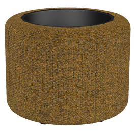 Pot de fleur RAMY tissu STEP MELANGE - D76xH58,5 cm