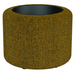 Pot de fleur RAMY tissu STEP MELANGE - D76xH58,5 cm