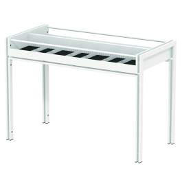 Bac à CD/DVD ITO 14 cases avec 1 tiroir - L123xP60xH85,5 cm