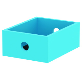 Boite à albums médium laqué - L19,8 x P26 x H10 cm