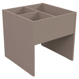 Bac à albums PICCOLO 3 cases - L60xP60xH60 cm
