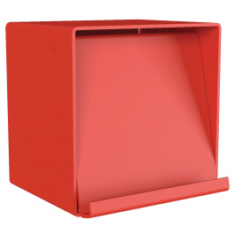 Présentoir à périodiques mural PMMA - L33xP31xH34 cm - Stock