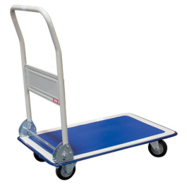Chariot de manutention dossier rabattable max 150kg - H 68 cm