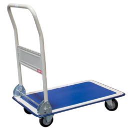 Chariot de manutention dossier rabattable max 150kg - H 68 cm