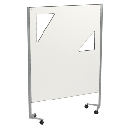 Claustra DELTAS mobile panneau stratifié compact - 120x159cm