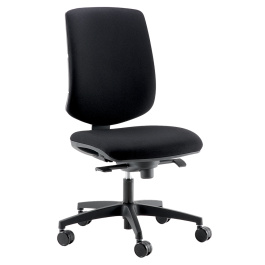 Siège UNIT SOFT dossier et assise tissu TEDDY - H44,2 à 57,6 cm