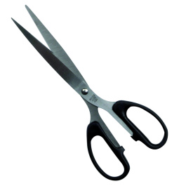 Ciseaux ambidextres bouts pointus, lames acier inox - L21 cm