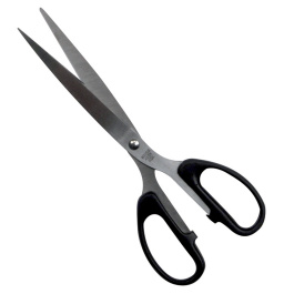 Ciseaux ambidextres bouts pointus, lames acier inox - L21 cm