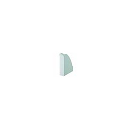 Lot de 6 range-revues avec porte-étiquettes en polystyrène - L7,5xP25xH32 cm