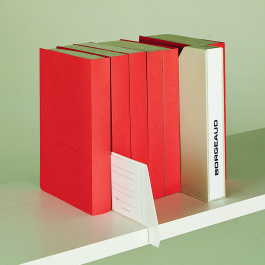 Lot de 100 fantôme-pochettes PVC - 8,5x16 cm - Blanc