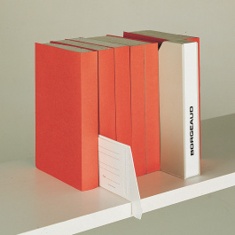 Lot de 100 fantôme-pochettes PVC - 8,5x16 cm - Blanc