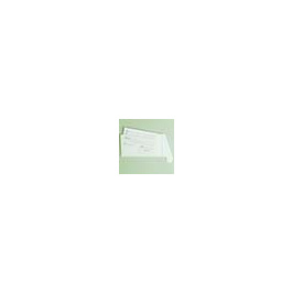 Lot de 100 fiches pour fantôme-pochettes, en bristol blanc, impression sur le recto