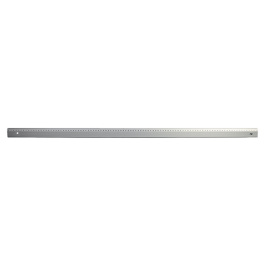Règle en acier inoxidable - patins antidérapants au dos - 100 cm