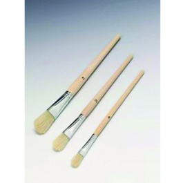 Lot de 3 pinceaux en bois - epaisseur 0,6 , 1 et 1,4 cm